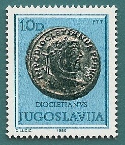 Moneda romana - Cayo Valerio Diocleciano