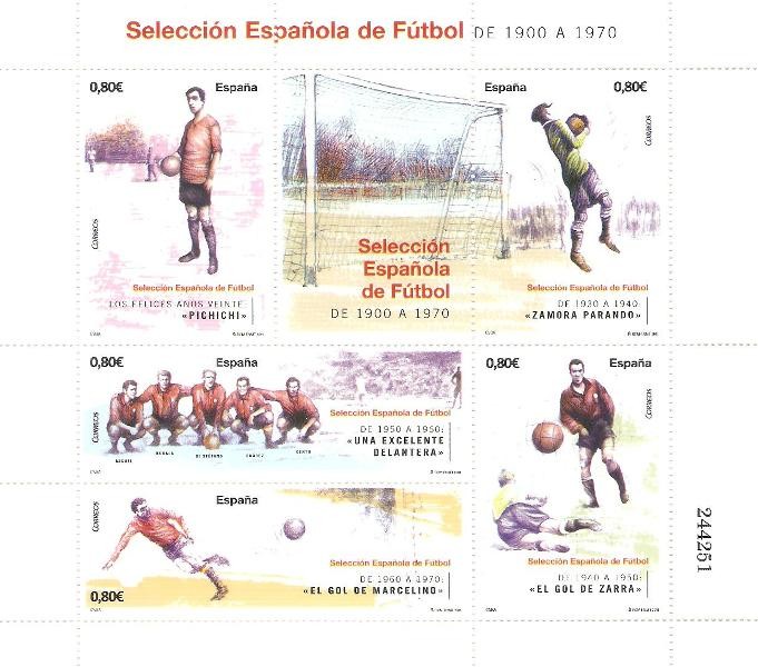 Selección española de fútbol años 1900 a 1970