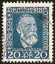 DEUTSCHES REICH - HEINRICH VON STEPHAN