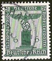 DEUTSCHES REICH - DIENFMARKE - AGUILA DEL REICH