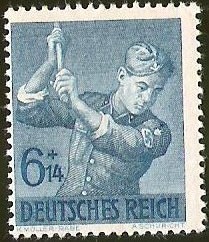 DEUTSCHES REICH - ANIVERSARIO SERVICIO DE TRABAJO ALEMAN