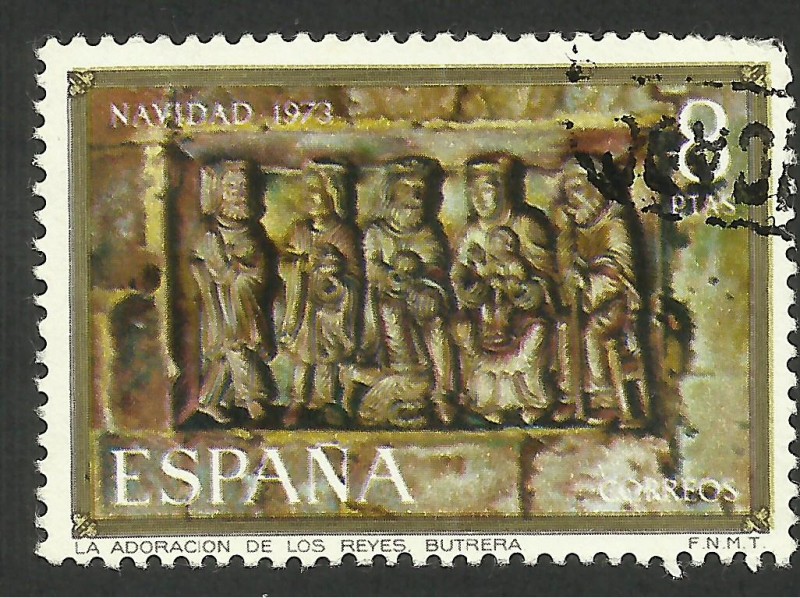 Navidad 1973. Adoración de los Reyes