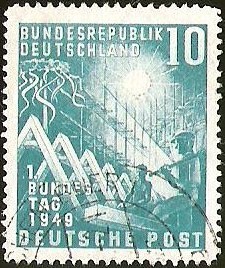 DEUTSCHE BUNDESPOST - BUNDES TAG