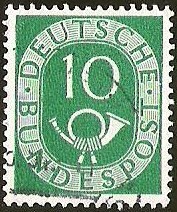 DEUTSCHES BUNDESPOST - CUERNO POSTAL