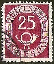 DEUTSCHES BUNDESPOST - CUERNO POSTAL