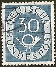 DEUTSCHES BUNDESPOST - CUERNO POSTAL