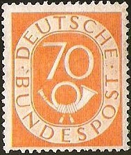 DEUTSCHES BUNDESPOST - CUERNO POSTAL