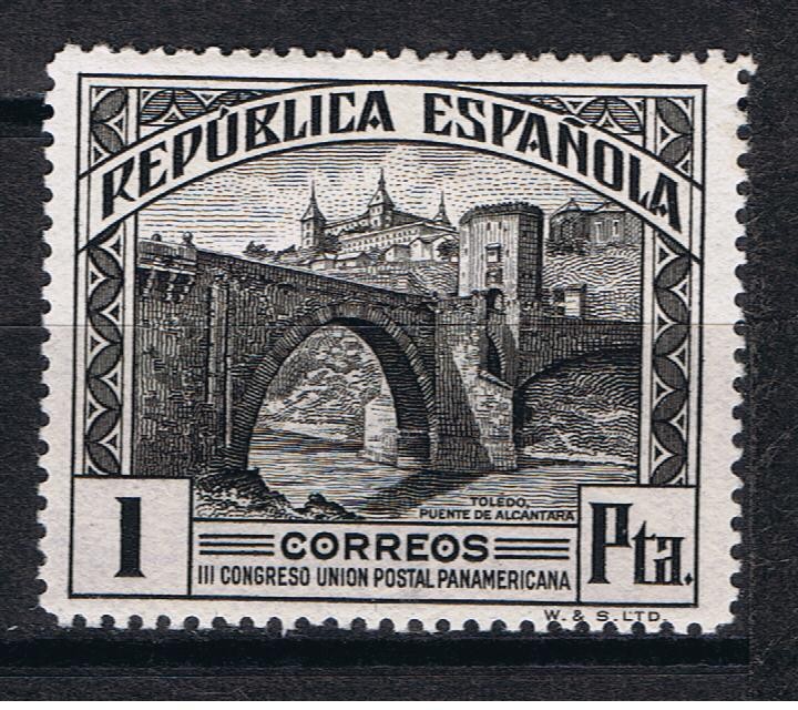 Edifil  611  III Congreso de la Unión Postal Panamericana.  