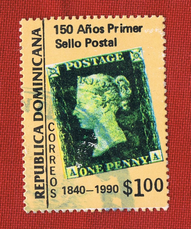 150 AÑOS PRIMER SELLO POSTAL