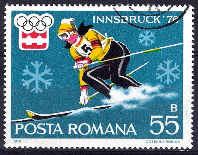 Olimpiada de Invierno. INNSBRUCK-76. Slalom.