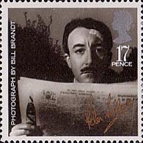 British Film Year 17p Stamp (1985) Peter Sellers (from photo by Bill Brandt)