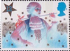 Christmas. Pantomime Characters 12p Stamp (1985) Principal Boy