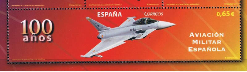 Edifil  4653  D  Centenario de la Aviación Militar Española.  