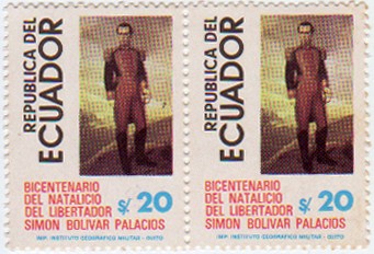 Bicentenario del Natalicio del Libertador Simón Bolívar Palacios