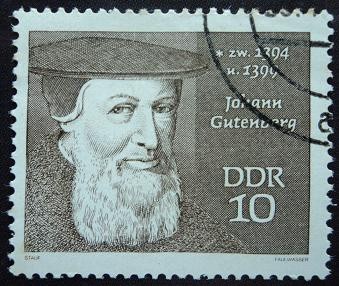 Johannes Gutengerg (1398-1468)