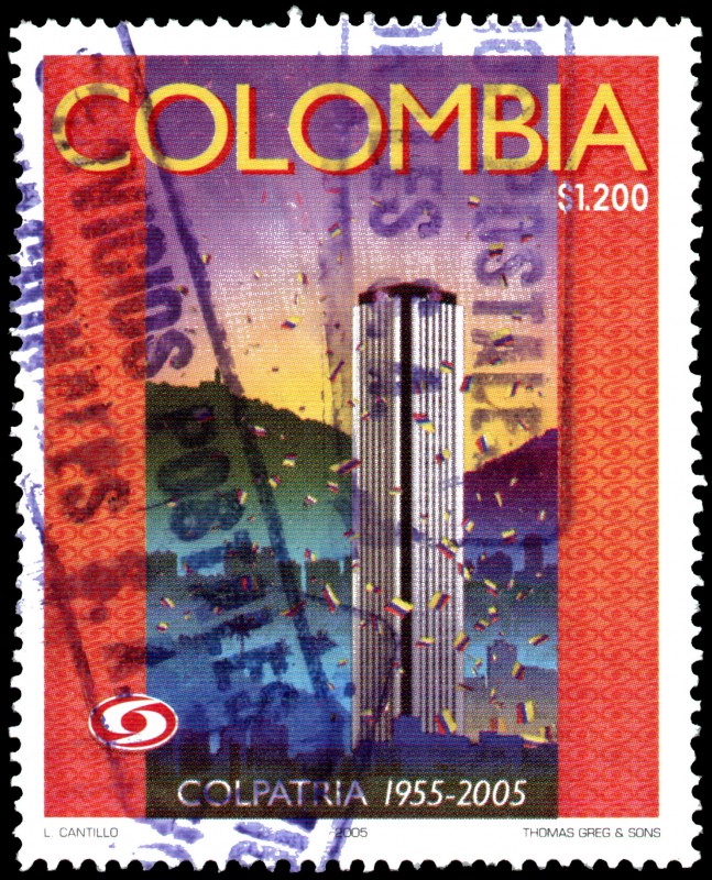 EMISIÓN POSTAL COLPATRIA 1955 - 2005