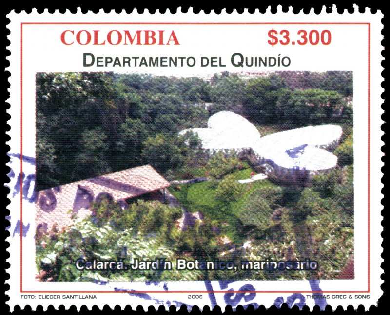 EMISIÓN POSTAL DEPARTAMENTOS DE COLOMBIA - QUINDÍO