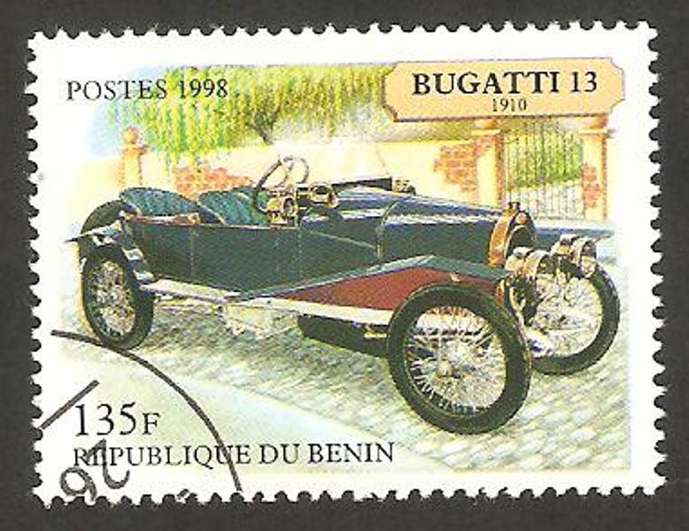 automóvil bugatti 13 de 1910