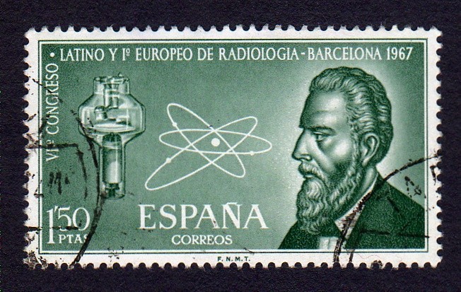 VIº CONGRESO LATINO Y 1º EUROPEO DE RADIOLOGIA-BARCELONA 1967