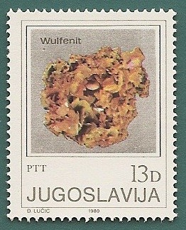 Minerales  -  Wulfenita