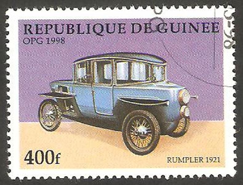 automóvil rumpler de 1921