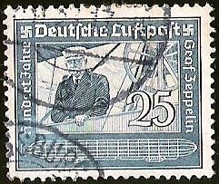 DEUTSCHE LUFTPOST -  GRAF VON ZRPPELIN - FERDINANDO, CONDE DE ZEPPELIN