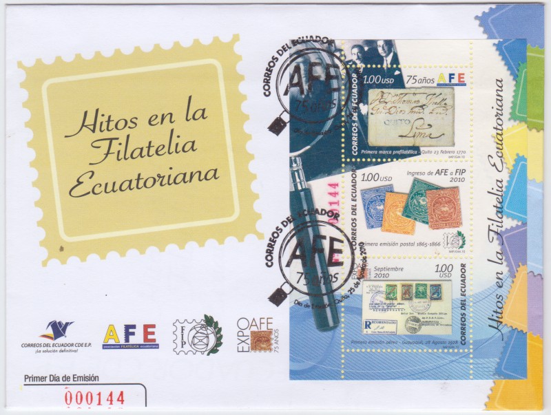 Hitos en la Filatelia Ecuatoriana
