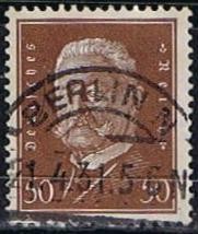 Scott  381   Pres. Paul von Hindenburg (6)
