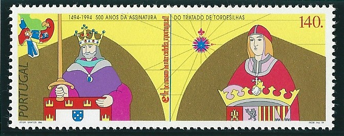 El tratado de Tordesillas