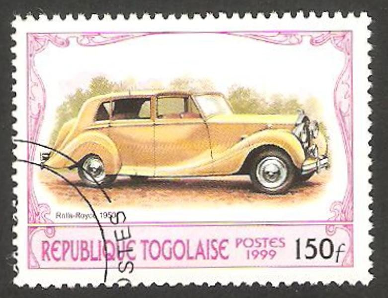 automóvil rolls royce de 1950