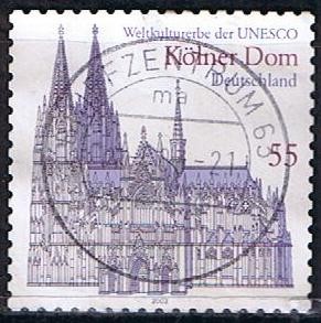 Scott  2232  UNESCO catedral ce Colonia-2003