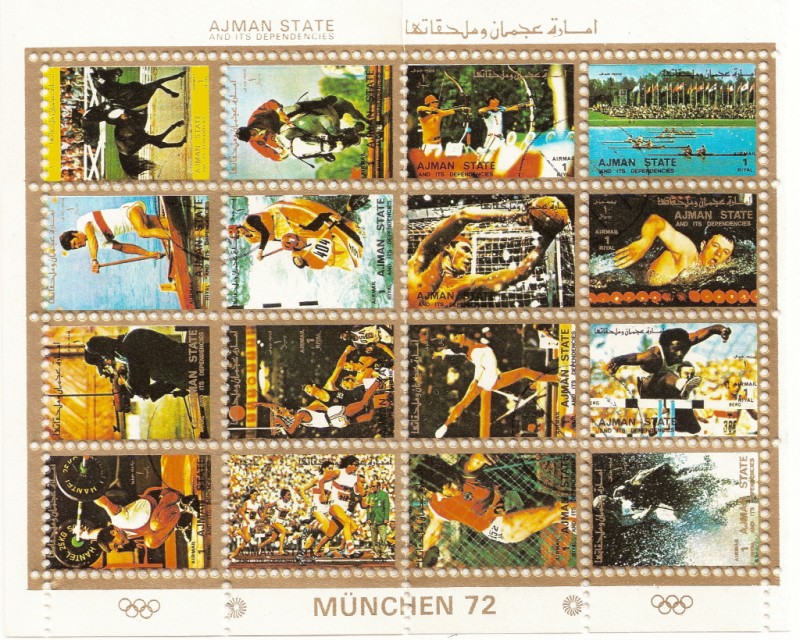 AJMAN - Olimpiadas (Munich '72)