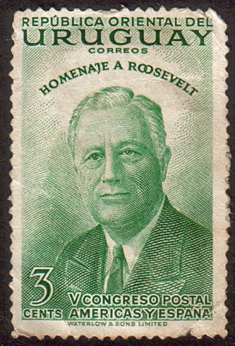 Homenaje a Roosevelt V Congreso Postal Americas y España