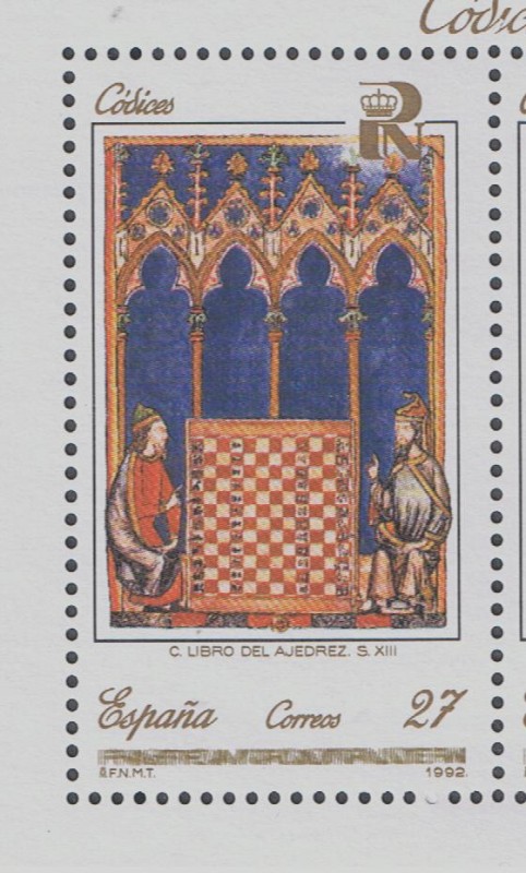 Edifil  3234  Patrimonio Artístico Nacional.  Códices.   