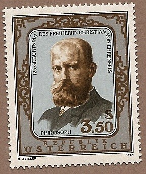 125 Aniversario del Barón  Christian von Ehrenfels - Filósofo Austriaco