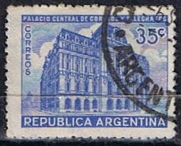 Scott  503  Oficina postal de Buenos Aires (2)