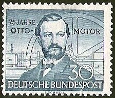 DEUTSCHE BUNDES POST - 75 JAHRE OTTO MOTOR