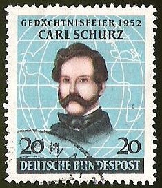 DEUTSCHE BUNDES POST - CARL SCHURZ