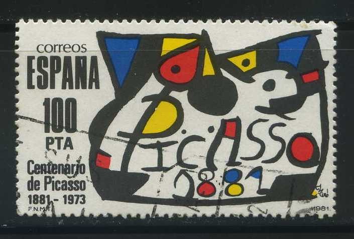 E2609 - Homenaje a Pablo Ruiz Picasso