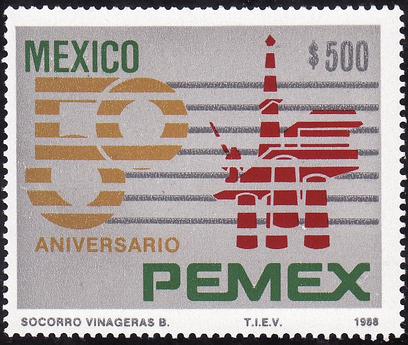 50 ANIVERSARIO- PETRÓLEOS MEXICANOS