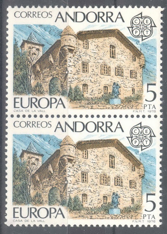 ANDORRA 1978_117x2 Europa