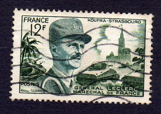 KOUFRA - STRASBOURG ,GENERAL LECLERC , MARECHAL DE FRANCE
