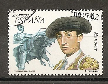 Personajes populares. MANOLETE.