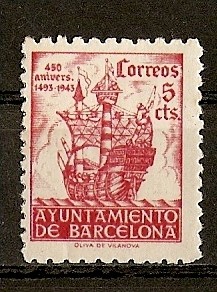 450 Aniversario de la Llegada de Colon a Barcelona.