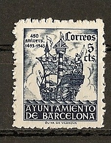 450 Aniversario de la llegada de Colon a Barcelona.