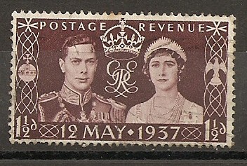 Coronación de Jorge VI y la reina Elizabeth (intercambio)