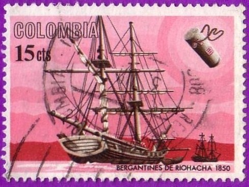 Bergantines de Riohacha 1850