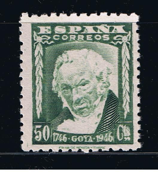Edifil  1006  II cente. del nacimiento de Goya.   