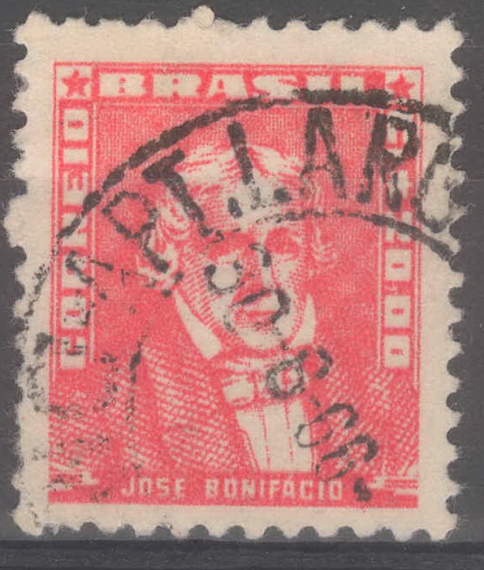 BRASIL_SCOTT 800.03 JOSE BONIFACIO. $0.20