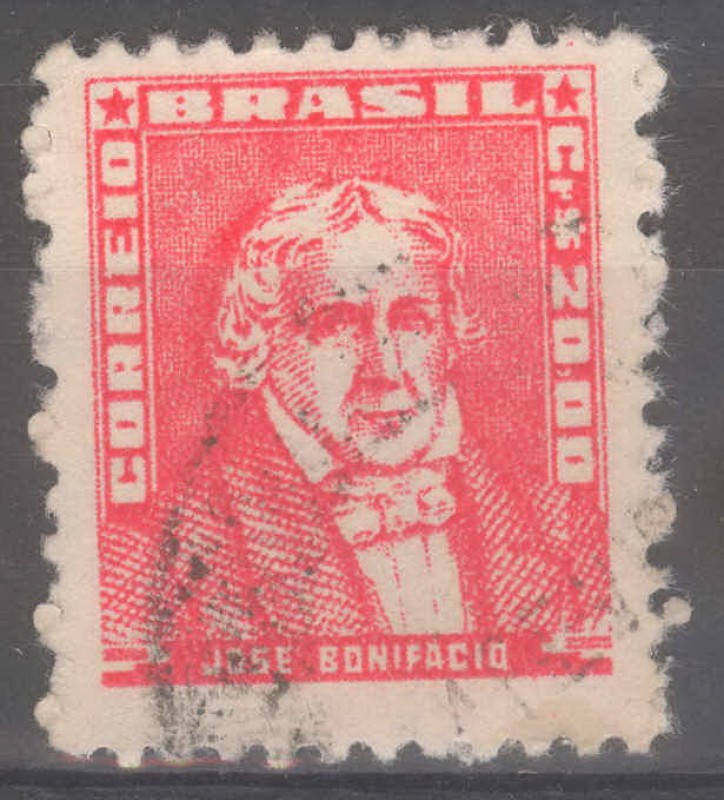 BRASIL_SCOTT 800.04 JOSE BONIFACIO. $0.20